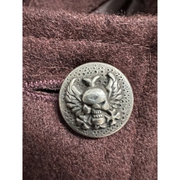 Member's Property women's wool blend lined jacket collared double breast size L - Picture 11 of 13